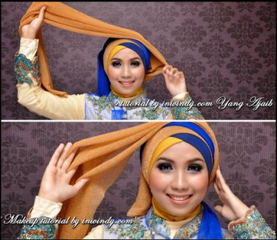Tutorial Hijab Wisuda Dengan Gambar Ala Inivindi